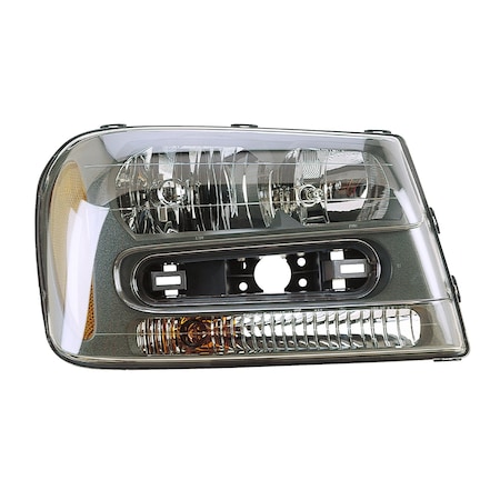 Eagle Eyes RH HEADLAMP ASSY COMPOSITE; EXCEPT 06-09 LT/08 LS; TRAILBLAZER 02-09 GM235-B001R